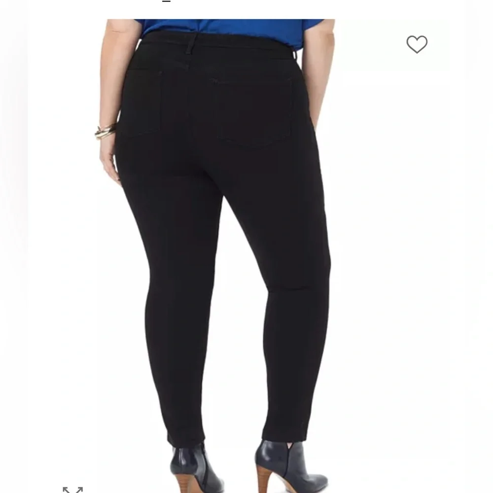 NYDJ Ami Skinny Jeans in Black 16 Like New!!
